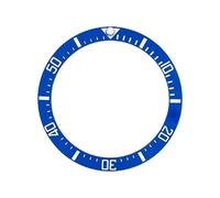 ROUREOX 38mm Classic Style Ceramic Bezel Insert with Coloured Accents High-Gloss Replacement Ring for Rolex Sea-Dweller 4000 SEA Model-A6