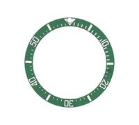 ROUREOX 38mm Classic Style Ceramic Bezel Insert with Coloured Accents High-Gloss Replacement Ring for Rolex Sea-Dweller 4000 SEA Model-A5