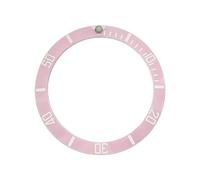 ROUREOX 38mm Dual Tone Ceramic Bezel Insert Sloped Ring 30.7mm Inner Diameter Split Colour Design Watch Mod Part - A17