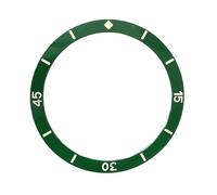 ROUREOX 38mm Full Lume Ceramic Bezel Insert Vintage Glow in The Dark Watch Ring Minimalist Retro Watch Modding for Seiko SKX007 Series-A3