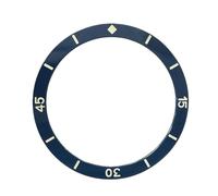 ROUREOX 38mm Full Lume Ceramic Bezel Insert Vintage Glow in The Dark Watch Ring Minimalist Retro Watch Modding for Seiko SKX007 Series-A5