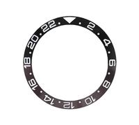 ROUREOX 38mm Luminous Ceramic Bezel Insert 24-Hour Replacement Ring Watch Mod Parts for Rolex GMT-Master-J