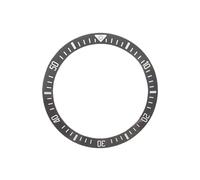 ROUREOX 38mm Matte Black Ceramic Bezel Insert Stealth Finish Replacement Ring Watch Modding Parts for Seiko SKX007 Series-A5