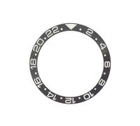 ROUREOX 38mm Matte Black Ceramic Bezel Insert Stealth Finish Replacement Ring Watch Modding Parts for Seiko SKX007 Series-A1