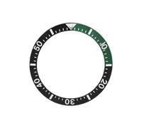 ROUREOX 38mm Premium Ceramic Insert DIY Watch Bezel Ring Glossy Finish with Luminous Pip Modification Parts for Seiko SKX007 Series-A5