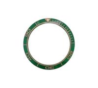 ROUREOX 38mm Sloped Ceramic Bezel Insert Luminous Pip 30.6mm Inner Diameter Watch Mod Part - A10