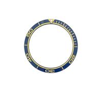 ROUREOX 38mm Sloped Ceramic Bezel Insert Luminous Pip 30.6mm Inner Diameter Watch Mod Part - A12