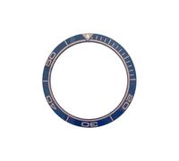 ROUREOX 38mm Sloped Ceramic Bezel Insert Luminous Pip 30.6mm Inner Diameter Watch Mod Part - A13