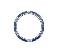 ROUREOX 38mm Sloped Ceramic Bezel Insert Luminous Pip 30.6mm Inner Diameter Watch Mod Part - A14