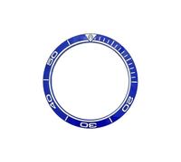ROUREOX 38mm Sloped Ceramic Bezel Insert Luminous Pip 30.6mm Inner Diameter Watch Mod Part - A3