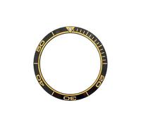 ROUREOX 38mm Sloped Ceramic Bezel Insert Luminous Pip 30.6mm Inner Diameter Watch Mod Part - A4