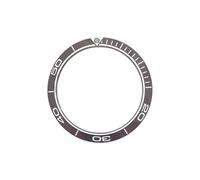 ROUREOX 38mm Sloped Ceramic Bezel Insert Luminous Pip 30.6mm Inner Diameter Watch Mod Part - A7