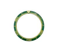 ROUREOX 38mm Sloped Ceramic Bezel Insert Luminous Pip 30.6mm Inner Diameter Watch Mod Part - A9