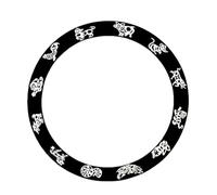 ROUREOX 38mm Watch Bezel Insert Ceramic Replacement Ring with Animal Signs Custom DIY Watch Parts for Seiko SKX007 Series-A2