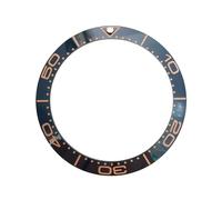 ROUREOX 39.5 Ceramic Bezel Classic Diver Style Replacement Bezel Insert Watch Repair and Upgrades for Omega Seamaster 300 Collection-A2