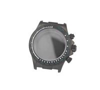 ROUREOX 39mm Racing Chronograph Watch Case Flat Sapphire Crystal Fixed Tachymeter Bezel Fit VK63 VK64 Movement Modding Set for Rolex Daytona-9 39MM