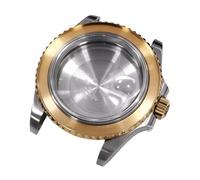 ROUREOX 40mm/41mm Stainless Steel Watch Case fits VR3135 VR3235 Automatic Movement Sub Style Replacement Mod Parts for Rolex Submariner - 126613 41MM