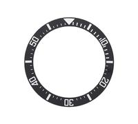 ROUREOX 40mm Ceramic Bezel Insert Sloped Ring 31.5mm Inner Diameter 3D Raised Relief Markers Watch Mod Part - A3