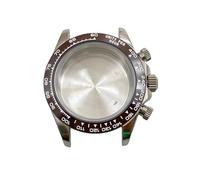 ROUREOX 40mm Chronograph Watch Case Fits 29.5mm Dial VK63 Quartz Movement Tachymeter Bezel Stainless Steel Mod Parts for Rolex Cosmograph Daytona-2 40MM