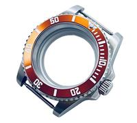 ROUREOX 40mm Dive Watch Case Aluminum Bezel Sapphire Glass Waterproof 120 Click fit ETA2824 PT5000 Movement Watch Shell for Rolex Submariner/GMT-Master II-C1 40MM