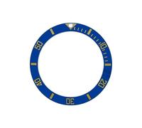 ROUREOX 40mm Premium Ceramic Insert DIY Watch Bezel Ring Vintage Gilt Style Markings Luminous Pip for Rolex Submariner Series-A6