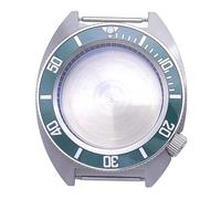 ROUREOX 40MM Sapphire Stainless Steel Watch Case, NH35/NH36/4R Movement Replacement Case, 28.5MM Dial Modified Watch Accessories for Seiko PROSPEX Turtle Diver's-4