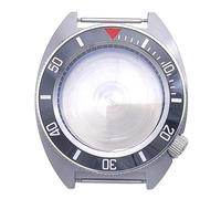 ROUREOX 40MM Sapphire Stainless Steel Watch Case, NH35/NH36/4R Movement Replacement Case, 28.5MM Dial Modified Watch Accessories for Seiko PROSPEX Turtle Diver's-10