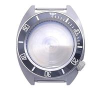 ROUREOX 40MM Sapphire Stainless Steel Watch Case, NH35/NH36/4R Movement Replacement Case, 28.5MM Dial Modified Watch Accessories for Seiko PROSPEX Turtle Diver's-5