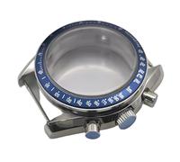 ROUREOX 40MM Stainless Steel Watch Case, VK63 Quartz Movement Replacement Case, Multi Functional Timing Modified Watch Accessories for Omega Speedmaster Collection-5