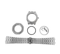 ROUREOX 41mm Octagonal Watch Case Integrated Bracelet Sapphire Crystal Stainless Steel Fit NH35 NH36 Movement Modding for AP Royal Oak-1 41MM