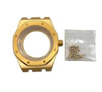 ROUREOX 41mm Octagonal Watch Case Sapphire Crystal Fits NH35 NH70 Movement for 31.8mm Large Dial Stainless Steel Mod Parts for AP Royal Oak-3 41MM