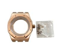 ROUREOX 41mm Octagonal Watch Case Sapphire Crystal Fits NH35 NH70 Movement for 31.8mm Large Dial Stainless Steel Mod Parts for AP Royal Oak-2 41MM