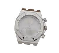 ROUREOX 42.5mm Octagonal Watch Case Kit Integrated Bracelet Sapphire Glass Fit VK63 Quartz Movement Chronograph Modding for Audemars Piguet Royal Oak-1 42.5MM
