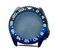 ROUREOX 42mm Black PVD Watch Case GMT Ceramic Bezel Sapphire Crystal Sub Style Mod Fits NH34 NH35 NH36 for Rolex Submariner - 7