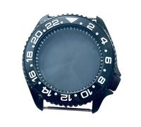 ROUREOX 42mm Black PVD Watch Case GMT Ceramic Bezel Sapphire Crystal Sub Style Mod Fits NH34 NH35 NH36 for Rolex Submariner - 3
