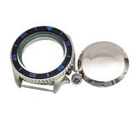 ROUREOX 42mm Diver Watch Case 4 O'clock Crown Position Fits NH35 NH36 Movement Mineral Glass 22mm Lug Width DIY Mod Parts for Seiko SKX007 / SKX009-19 42MM