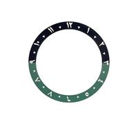 ROUREOX Arabic Numeral Ceramic Bezel Insert 38mm - Sloped Watch Face Ring 30.7mm Inner DIY Mod Parts - A8