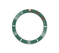 ROUREOX Beveled Ceramic Bezel Insert 38mm x 30.7mm, 60-Minute Bezel Watch Part DIY Modding for Rolex Submariner Series-D