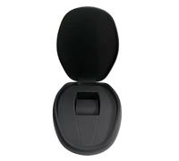 ROUREOX Black Matte Oval Watch Case Set Single Timepiece Storage Box Protective Hard Shell Padded Interior Cushion for RM 011/RM 035/RM 055