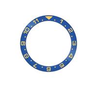 ROUREOX Ceramic Bezel 38mm x 30.7mm Replacement Scale Bezel Watch Repair & Modding Parts for Seiko SKX007-N
