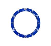 ROUREOX Ceramics Bezel Insert 41mm Replacement Ring with Luminous Pip Watch Modding for Rolex Sea-Dweller-A6