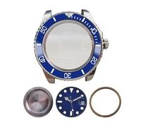 ROUREOX Classic Diver Style Watch Housing 40mm Solid Caseback Sapphire Crystal Rotating Bezel Fit DG2813 8215 Movement for Rolex Submariner -3 40MM