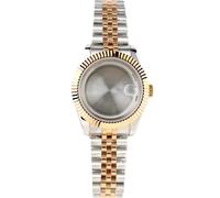 ROUREOX Classic Dress Watch Housing 41mm 5-Link Steel Band Solid Caseback Miyota 8285 Automatic Movement Parts for Rolex Datejust-3 41MM