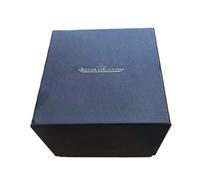 ROUREOX Classic Style Watch Box Light Brown Exterior Velvet Interior Rectangular Storage Chest Organiser for Jaeger-LeCoultre
