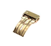 ROUREOX Deployment Butterfly Clasp Replacment Stainless Steel Push Button Buckle Watch Accessories for Hublot Big Bang-Rose Gold 20mm