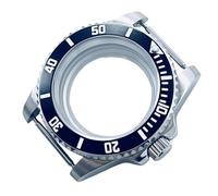 ROUREOX GMT Watch Case 40mm Aluminium Bezel Sapphire Glass 120-Click for ETA2824 PT5000 Automatic Movement Mod Parts for Rolex Submariner/GMT-Master II - B2