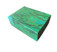 ROUREOX Green PU Leather Watch Case - Hard Wooden Watch Box - Single Storage Organiser for Display & Protection for Rolex Cosmograph Daytona