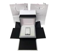 ROUREOX Hard Shell Watch Storage Case Solid Construction Matte Black Finish Soft Cushion Protective Box for IWC Da Vinci