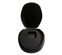ROUREOX Matte Finish Pebble Shaped Watch Box Single Slot Timepiece Case Hard Shell Storage Organiser Black Set for Richard Mille