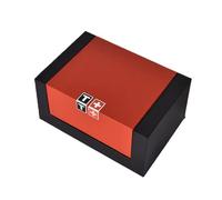 ROUREOX Mens Watch Gift Box Set Presentation Case Unique Design Storage Organiser Carrier Bag Accessories for Tissot Gentleman